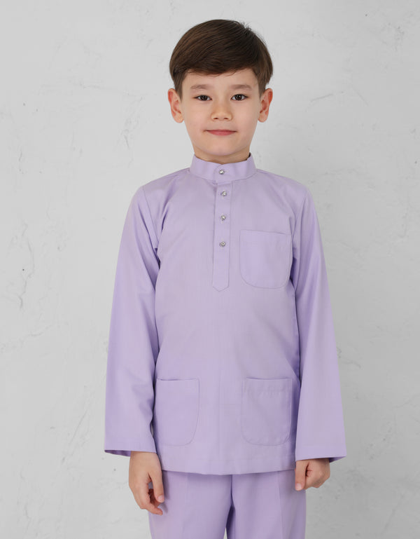 KIDS BAJU MELAYU AFWA (LILAC)